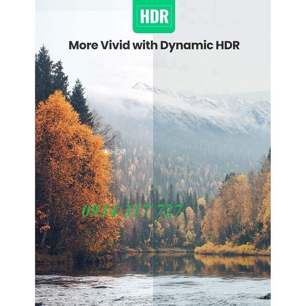Cáp HDMI 2.1 UGREEN cao cấp hỗ trợ 8K/60Hz